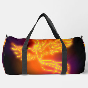 Neon Phoenix(v1) Duffle Bag