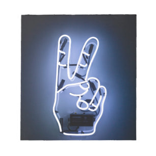 neon piece notepad
