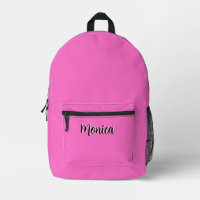 Neon Pink and Black 3D Personalised Name