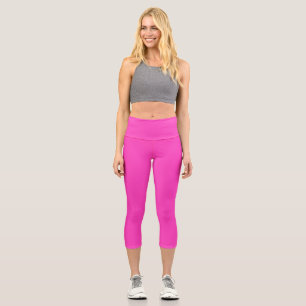 Neon pink  capri leggings