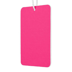 Neon Pink Custom Air Freshener – Bulk Orders