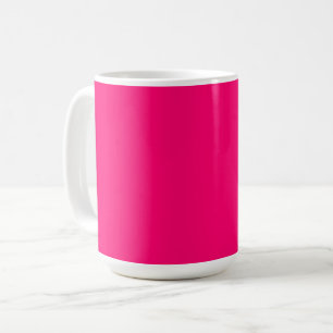 Neon Pink Custom Coffee Mug - Bold & Personalised