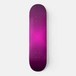 Neon Pink Flash Skateboard Deck
