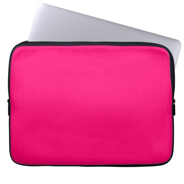 Neon Pink Laptop Sleeve – Custom Protection (Front)