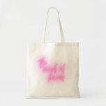 Neon Pink Maid of Honour Wedding Party Tote Bag<br><div class="desc">Custom Templates from City Unlikely are guaranteed to create the perfect image and brand design for your company, family, or just fun event! Branding and marketing or party festivities these creative, authentic, and unique designs were designed with you in mind. Geometric designs make a business card and professional patterns make...</div>