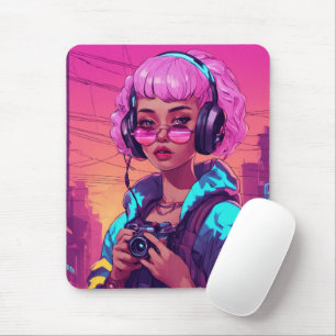 Neon Pink - Mouse Pad