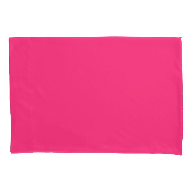 Neon Pink Pillowcase (Front)