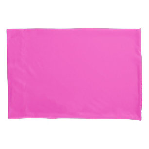 Neon pink  pillowcase