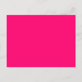 Neon Pink Postcard – Custom & Bulk Orders