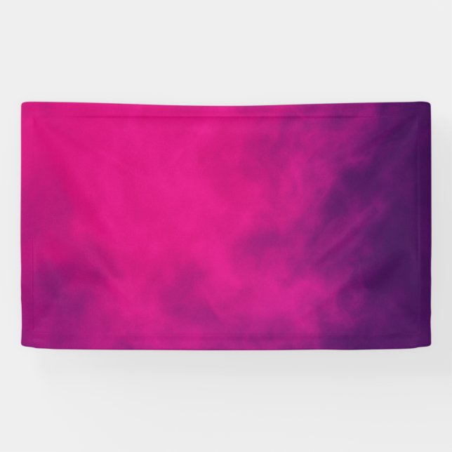Neon Pink Smoke Event Banner – Customisable (Horizontal)