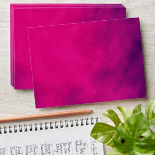 Neon Pink Smoke Pattern Envelope – Customisable