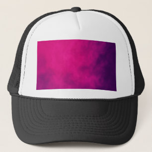 Neon Pink Smoke Trucker Hat – Customisable