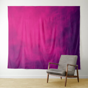Neon Pink Smoke Wall Tapestry – Customisable