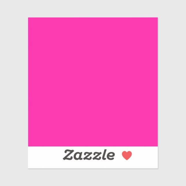 Neon Pink Solid Colour (Sheet)