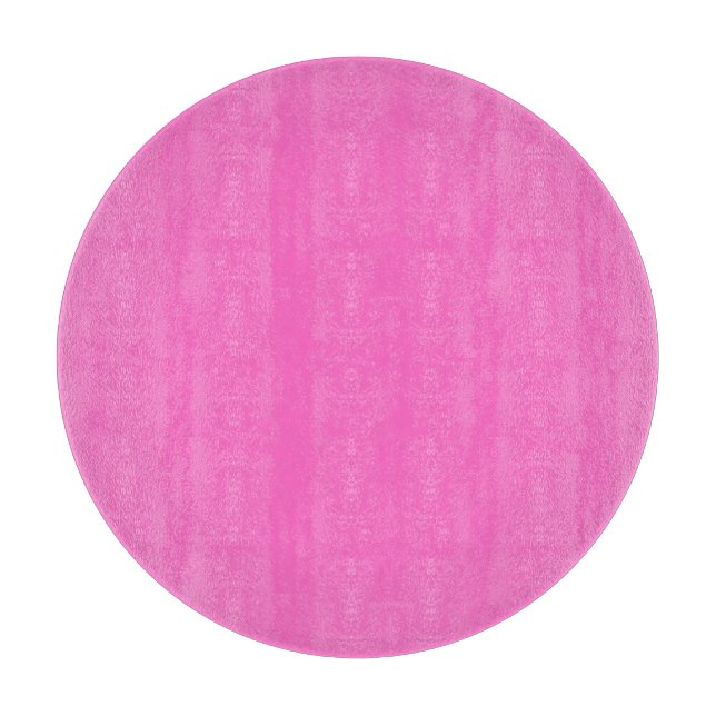 Neon Pink Solid Colour | Classic Cutting Board (Front)