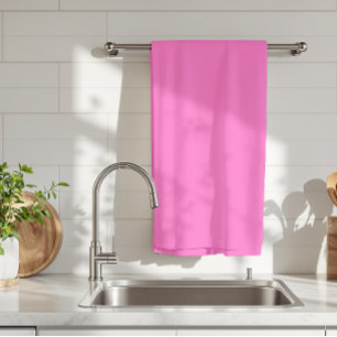 Neon Pink Solid Colour   Classic Tea Towel