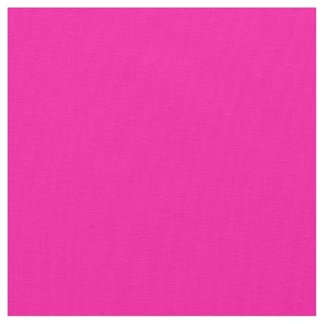 Neon Pink Solid Colour  Fabric (Close Up)