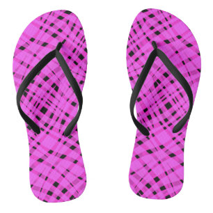 neon pink thongs