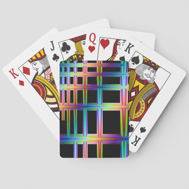 Neon Playing Cards (Back)