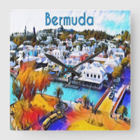 Neon Pop Art Bermuda