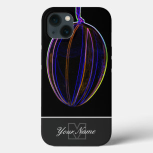 Neon-Pop-Art Happy Easter Egg with Monogram! Case- iPhone 13 Case