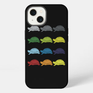 Neon Pop Art Retro Turtle Animal Gift Idea iPhone 13 Case