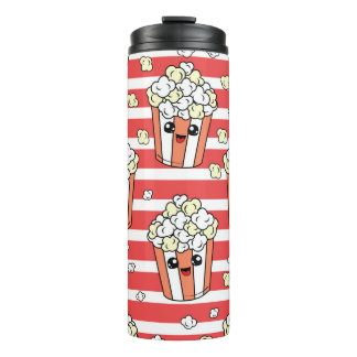 Neon Popcorn Kids Pattern Thermal Tumbler