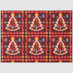 Neon Popular Christmas Holiday Collection Tissue Paper