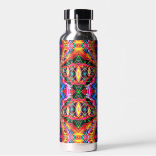 Neon Psychedelic Water Bottle 2