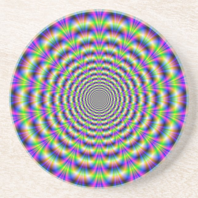 Neon Pulse Coaster (Front)