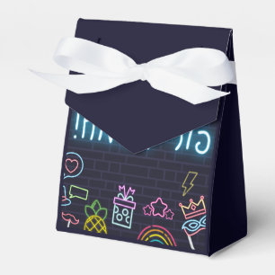 Neon Purim Favour Box
