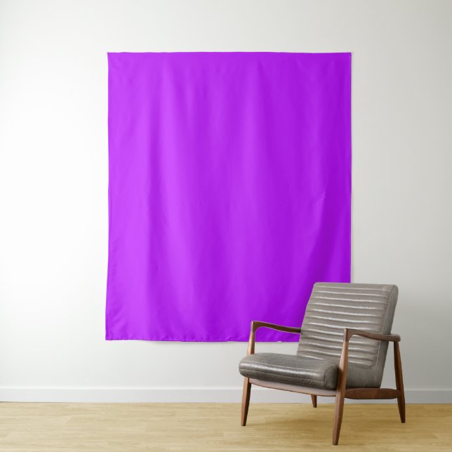 Neon Purple Tapestry (In Situ)