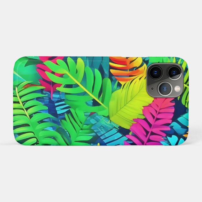 Neon Rainforest Fantasy Case-Mate iPhone Case (Back (Horizontal))