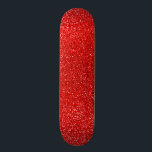 Neon red glitter skateboard<br><div class="desc">Trendy and modern neon red glitter gift ideas (not real glitter). Ideal for women,  girls and teenagers.</div>