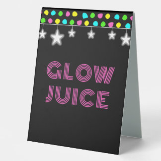 Neon Retro Stars Glow Party