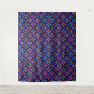 Neon Reverie Mosaic Tapestry