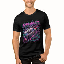 Neon Rewind Retro Mixtape Cassette