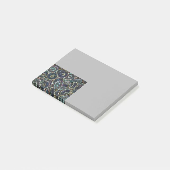 Neon Rings Post-it Notes (Angled)