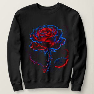 Neon Rose Sweatshirt
