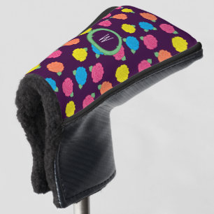 Neon Roses Putter Cover