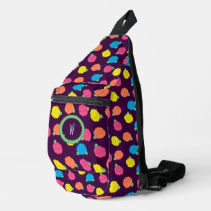 Neon Roses Sling Bag