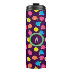 Neon Roses Thermal Tumbler