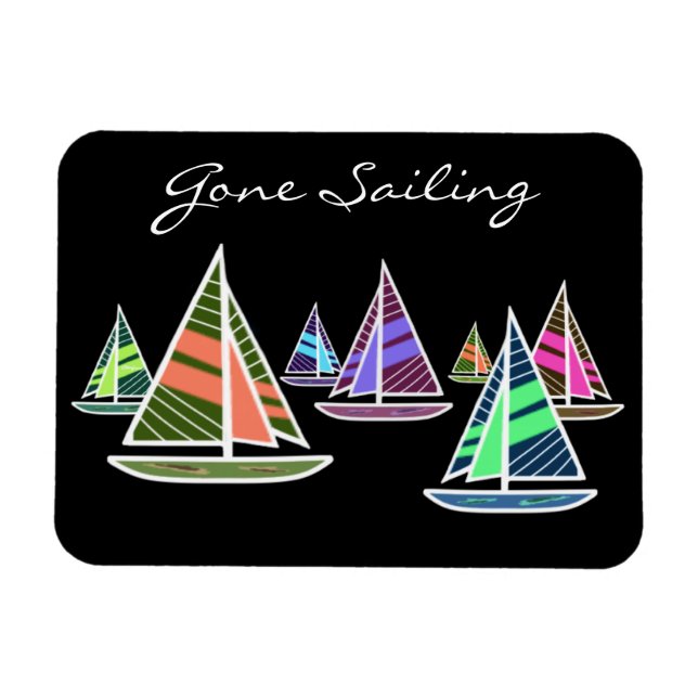 Neon Sails Premium Magnet (Horizontal)