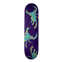 Neon Scorpion Skateboard