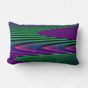 Neon Seas Pillow