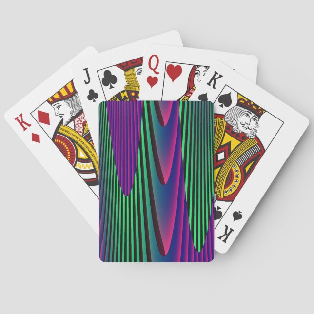 Neon Seas Playing Cards (Back)