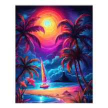 Neon Seaside Beacon 2