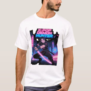 Neon Seoul K-Pop Demon Hunter T-Shirt