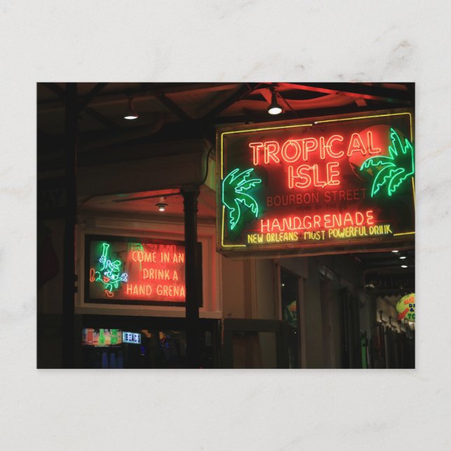 Neon Sign #4 Postcard (Front)