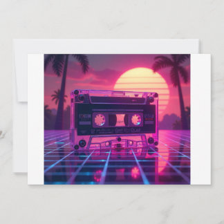 Neon sign  invitation